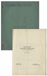 Moe Howards 25pp. Script Dated May 1950 for The Three Stooges Film Dont Throw That Knife, Working Title Noncensus Takers -- With Annotations in Moes Hand -- Very Good Condition